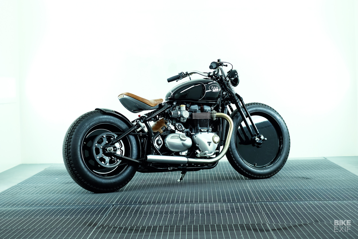 Bobber Misterius Triumph Bonneville